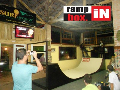 Mini Ramp na Academia, Parceria R.I.B. e SURFUNCIONAL.