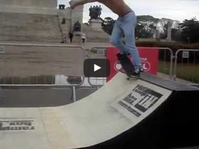 Skate no Museu - Mini ramp - Ramp in Box modelo "BOSS" - Virada Esportiva - Role #2