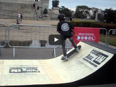 Skate no Museu - Mini ramp - Ramp in Box modelo "BOSS" - Virada Esportiva - Role #1