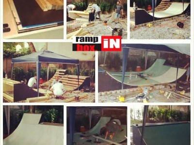 Mini Ramp "SS BOSS" em São Paulo Capital. - Mini ramp em 10 horas ! EXCLUSIVIDADE Ramp in Box.