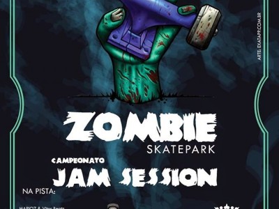 Inauguração Zombie Skate Park, Projeto e Construção Ramp in Box